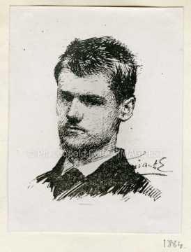 Autoportrait d'Émile Friant (1863-1932)